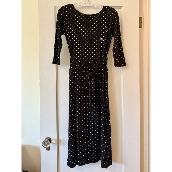 Ines de la Fressange | Polka Dot Jersey Dress - Picture 1 of 9